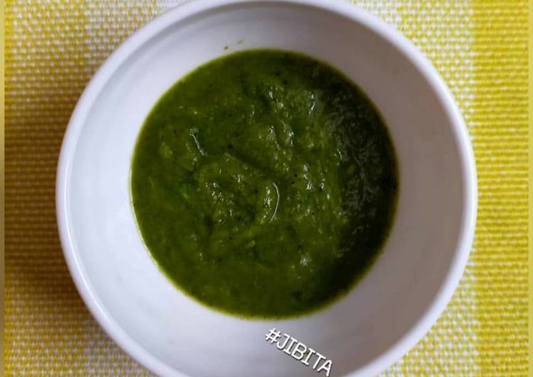 Mango mint chutney