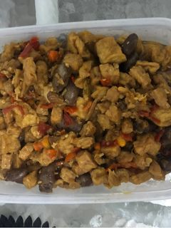 Foto resep Oseng tahu tempe jantung ayam