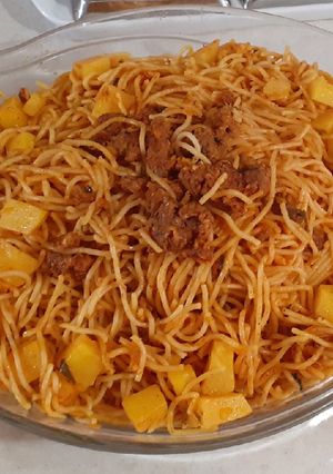 عکسی از دستور اسپاگتی در ۸ دقیقه (سریع)