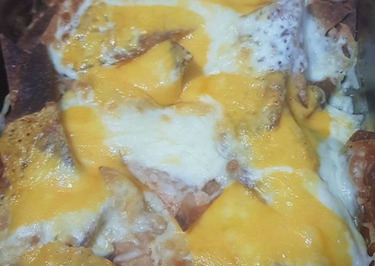 Nachos con queso