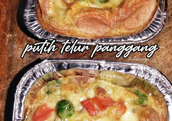 Cara Membuat Putih Telur Panggang Enak