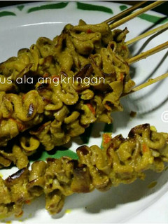 Foto resep Sate USUS ala angkringan