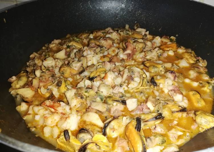 Preparato per Risotto alla Pescatora fatto da Me