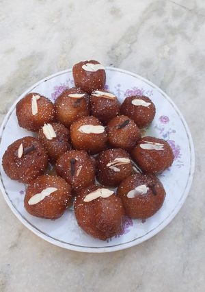 সুজির গোলাপ জামুন (sujir golap jamun recipe in Bengali) রেসিপির প্রধান ছবি