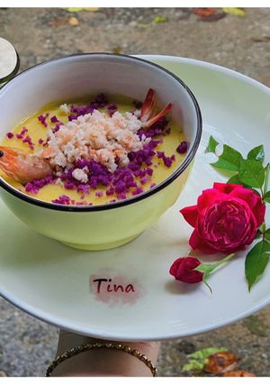 Hình của món Súp tôm các loại củ.