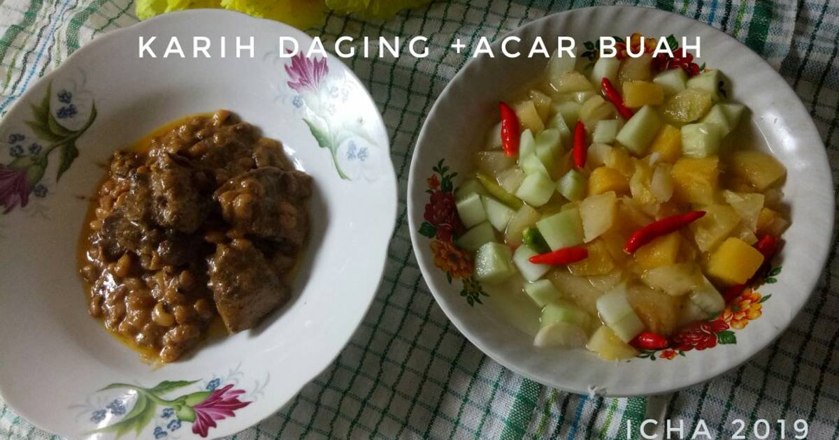 Resep Karih Daging Kacang Putih Ala Banjar Oleh Icha Annisa Septiana Cookpad