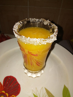 A picture of Mango juice.
