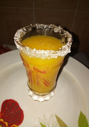 A picture of Mango juice.