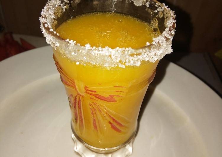 Recipe of Any-night-of-the-week Mango juice