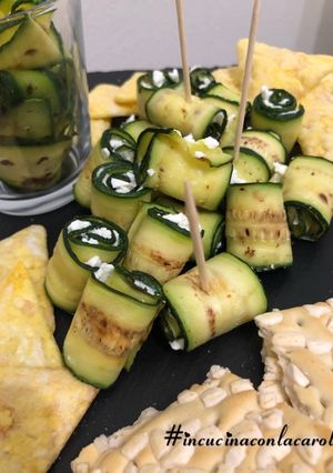 Foto di Girelle di zucchine e formaggio spalmabile