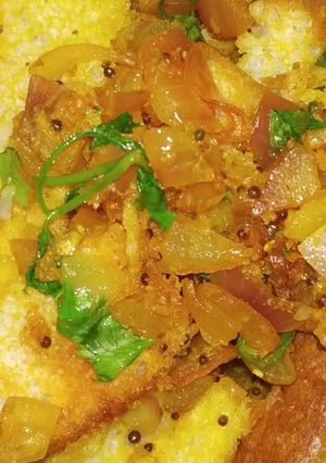 A picture of Bread poha recipe (bread upma).
