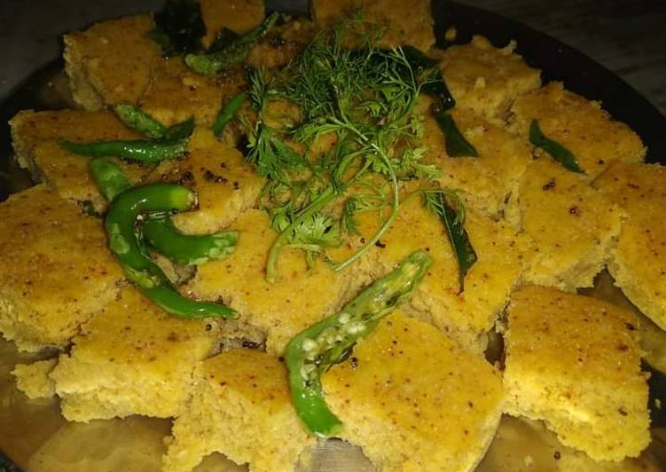 Easiest Way to Prepare Super Quick Homemade Indian Dhokla
