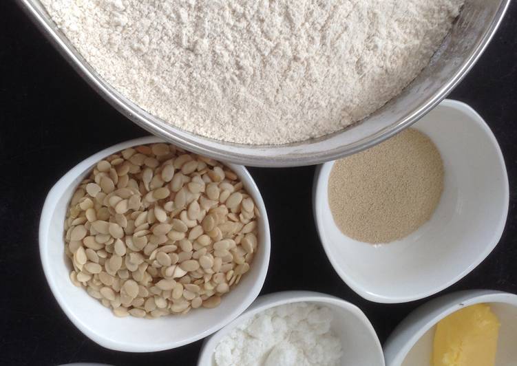 Simple Way to Prepare Favorite 100% whole wheat pumpkin seed bread with coconut powder for a twist - the bread machine way