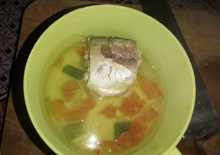 Sup Ikan Kembung Jahe