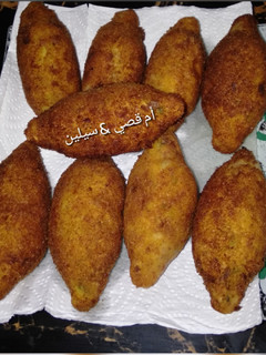 صورة لوصفة كبة بالبطاطا واللحم المفروم