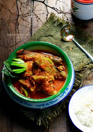 Foto resep TONGKOL ASAP TUMIS TOMAT HIJAU
