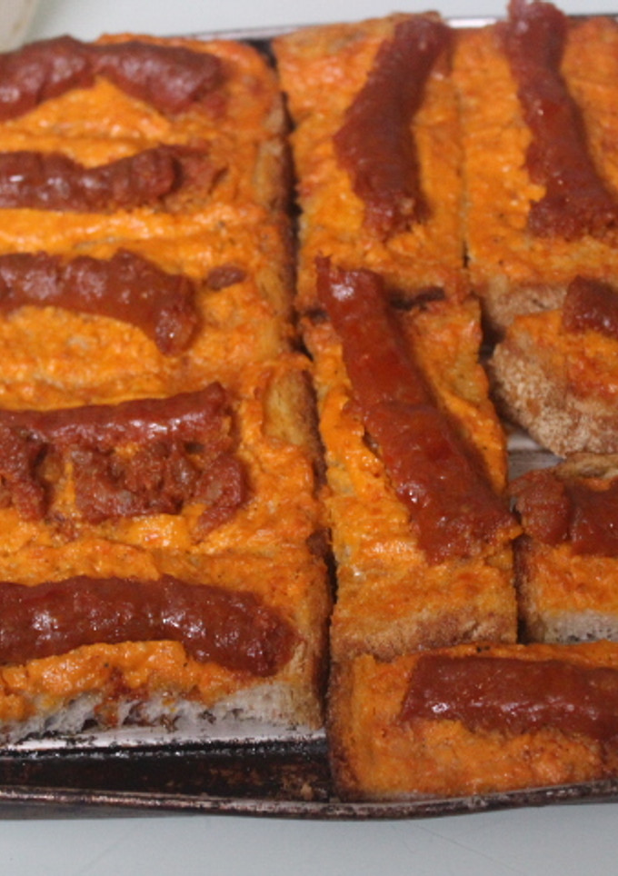 Una foto de Chistorra al horno
