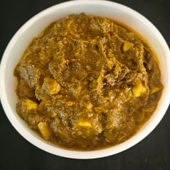 Palak paneer A picture of Palak paneer.