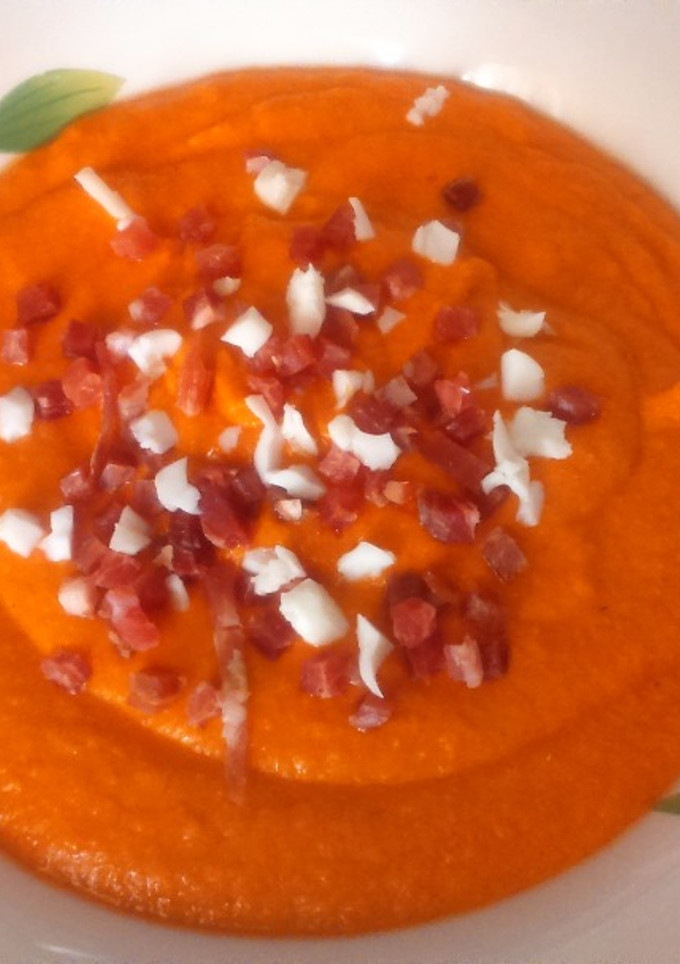 Una foto de Salmorejo