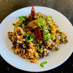 A picture of Quinoa Upma.
