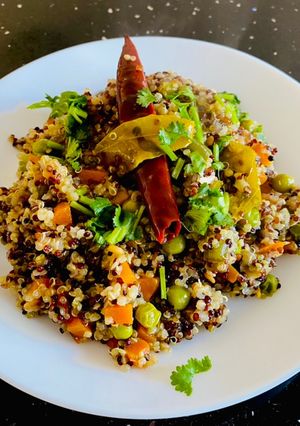 A picture of Quinoa Upma.