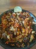 Terong penyet sambel kencur