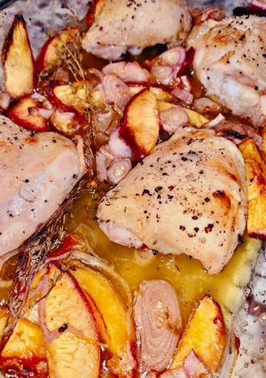 A picture of Roasted Balsamic Chicken.