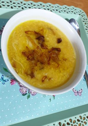 عکسی از دستور شوربای دال عدس
