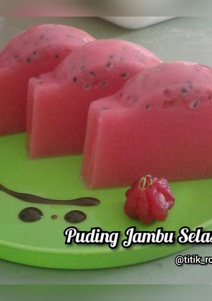 Foto resep Puding Jambu Selasih