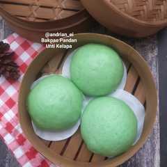Bakpao Pandan Unti Kelapa-レシピのメイン写真