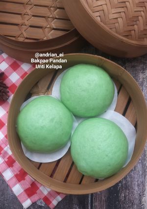 Foto resep Bakpao Pandan Unti Kelapa