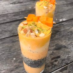 Mango Falooda A picture of Mango Falooda.