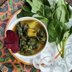 A picture of Palak Ki Sabji.