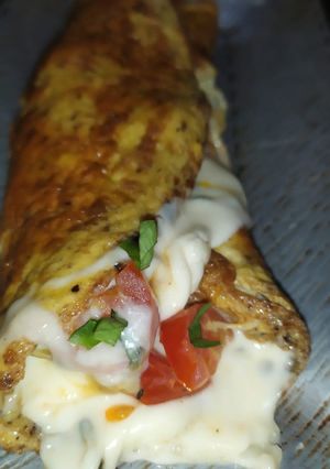 Una foto de Omelette Caprese! 🇦🇷❤️