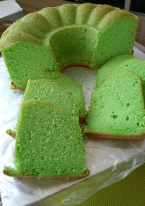 Foto resep Bolu Pandan loyang 20