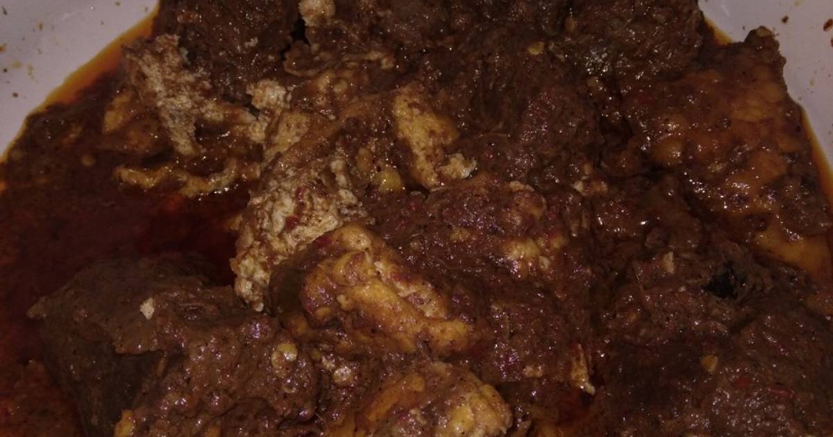 Resep Rendang Sapi, Tahu Dan Tempe Favorit Bunda