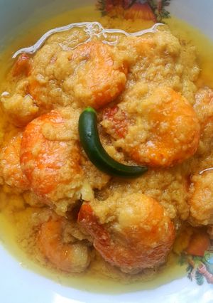 Foto resep Udang Bumbu Kuning Jadul