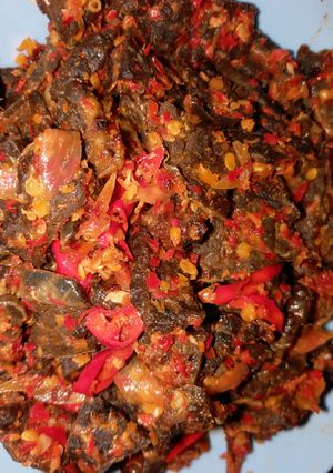 Foto resep Paru mercon endess