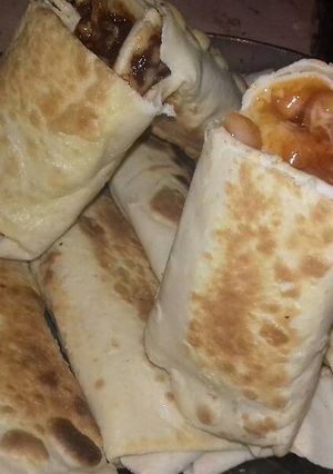 Foto resep Kebab isi sosis+mozarela & isi pisang+coklat+strawberry
