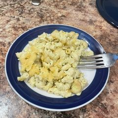 A picture of Poblano Mac and Cheese.