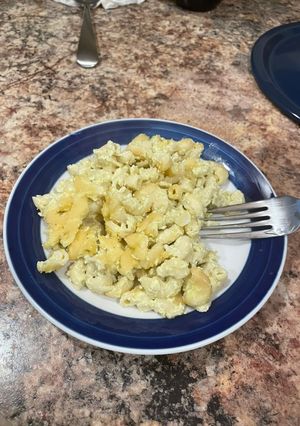 A picture of Poblano Mac and Cheese.