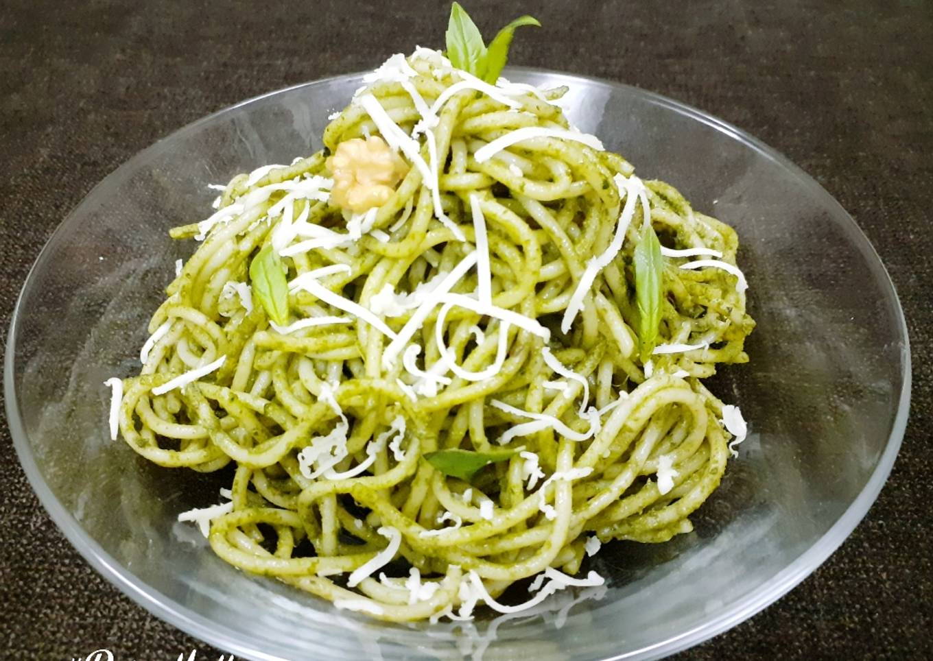 Pesto Spaghetti Pasta