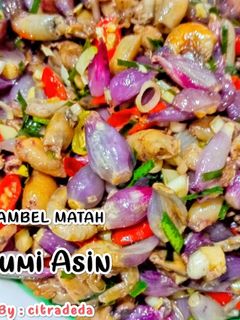 Foto resep Sambal matah cumi asin