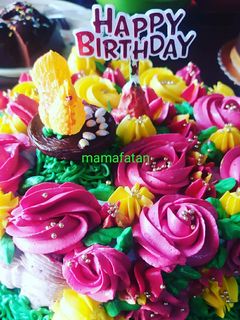Foto resep Rainbow cake kukus Ny. Liem super lembut