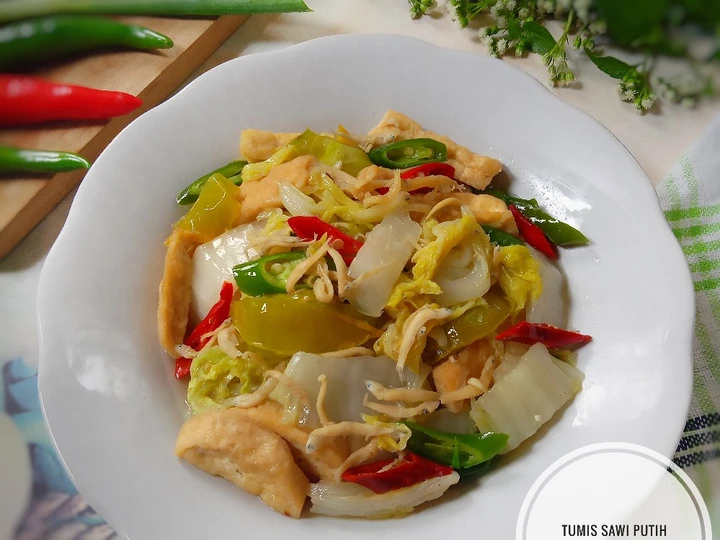 Cara Mudah Membuat Resep Tumis Sawi Putih Tahu Teri yang Sempurna Anti Ribet, Bikin Ngiler