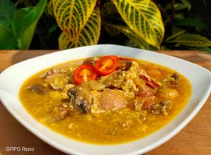 Foto resep Fresh Champignon Soup with Beef Saussage ala Chef Muhammad