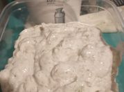 A picture of plain yogurt