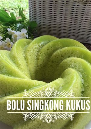 Foto resep Bolu Singkong Kukus