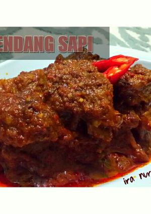 Foto resep Rendang Sapi