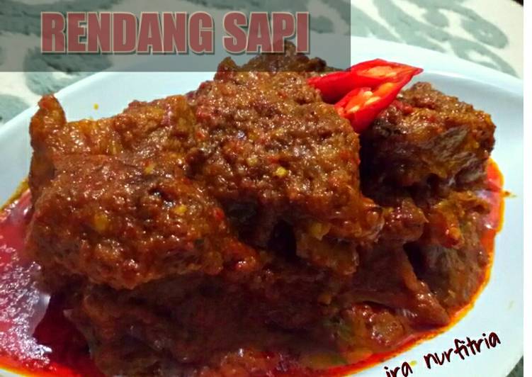 Resep Rendang Sapi oleh Ira Nurfitria - Cookpad